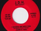 JAMES D. HALL I Wanna Get Into You M- modern soul 45 disco boogie Freak On Down