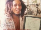 Lee Scratch Perry Signed Bob Marley Album 12 inch