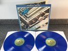 DOUBLE LP BLUE VINYL THE BEATLES BLUE ALBUM 1967-1970 GERMAN PRESS VG+/EX