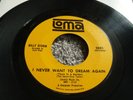 BILLY STORM I NEVER WANT TO DREAM AGAIN / BABY DON'T LOOK DOWN LOMA 2001 7