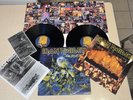 Iron Maiden Live After Death 2LP+BOOKLET +2 MERCH PHOTOCOPIES VG/GD+ SABB-12441