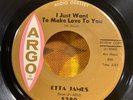 ETTA JAMES   At Last I / Just Want To Make Love To You   Argo r&b 60's soul 45