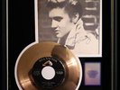 ELVIS PRESLEY DON'T BE CRUEL 45 RPM GOLD RECORD RARE AUTOGRAPH SIGNED