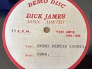 **LISTEN** UNKNOWN ARTIST 'EVERY MINUTE COUNTS' DICK JAMES ACETATE DEMO BEATLES