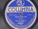 43p. W.C. Handy's Orch - Fuzzy Wuzzy Rag (Morton) & Snaky Blues - Columbia A2421