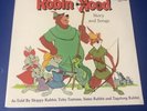 Walt Disney's Robin Hood Story And Songs Album LP Vinyl Record 