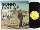 Sonny Rollins - Way Out West LP - Contemporary - C3530 Mono DG