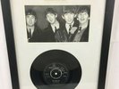 The Beatles Framed Black & White Photograph With Vinyl Single: She Loves You