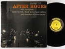 Thad Jones - After Hours LP - Prestige - 7118 Mono RVG 446 W 50th