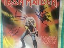 Iron Maiden 12” Maiden Japan Signed