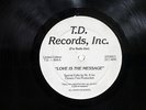 MFSB LOVE IS THE MESSAGE / MY FIRST MISTAKE T.D. RECORDS, INC. TD804 VINYL 12