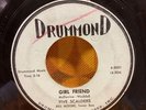 FIVE SCALDERS   Girl Friend / Willow Blues   Drummond rare detroit doo wop 45
