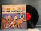 DAVE BRUBECK QUARTET   TIME OUT LP (1962) VG+ COLUBMIA CS8192 STEREO 360 BLACK