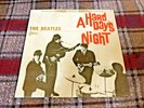 BEATLES A HARD DAY'S NIGHT ODEON OP-7123 Japan FLIPBACK COVER RED VINYL VINYL LP