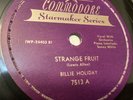 Commodore 7513 BILLIE HOLIDAY Strange Fruit JAZZ 78 RPM (EX)