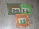 DEVY ERLIH Bach 6 SONATES ET PARTITAS POUR VIOLON SEUL 3LP Set Ades 13054/55/56