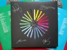 MARILLION HAND SIGNED LTD BLUE VINYL 2 LP AN HOUR BEFORE ITS DARK 2022  MINT