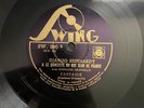 GYPSY JAZZ  SHELLAC 78 10'' DJANGO REINHARDT GAPPELLY FANTAISIE SWING SW 280