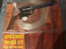 guns n roses 7inch paradise city gun shaped picture disc in holster sleeve nm co