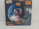 Ozzy Osbourne Diary Of A Madman ORIG PROMO ONLY 1981 PICTURE DISC black sabbath