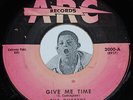 R&B Doo Wop 45 THE DUSTERS Give Me Time / Sallie Mae Arc Records RARE