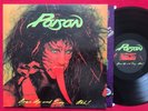 POISON   OPEN UP AND SAY..AHH   LP (1988) ORIGINAL BANNED TONGUE VERSION CAPITOL