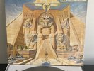 IRON MAIDEN Powerslave VG+ Vinyl with RARE HYPE STICKER