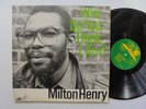 MILTON HENRY Who Do You Think I am WACKIE'S Hard  Killer Roots Reggae LP HEAR
