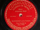 Billie Holiday COMMODORE 526 E+ 
