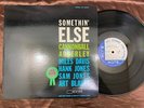CANNONBALL ADDERLEY SOMETHIN' ELSE BLUE NOTE LNJ 80064 STEREO JAPAN LP