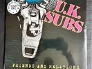 UK Subs – Friends And Relations LP Limited Edition, Clear Vinyl Compilation Punk