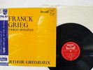 GRUMIAUX FRANCK/GRIEG VIOLIN SONATAS PHILIPS SFL7603 JAPAN OBI FLIPBACK COVER LP