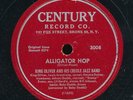 78tk-Jazz -CENTURY 3008-King Oliver-(Alligator Hop/Krooked Blues)