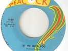 BUD HARPER Let Me Love You Mr Soul PEACOCK  NORTHERN SOUL USA 45