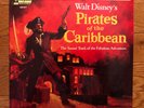 Walt Disney's Pirates of the Caribbean Sound Track LP Disneyland 3937 1976  VG+