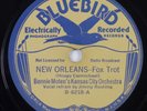 BENNIE MOTEN: New Orleans / Lafayette US Bluebird, B-6218 Kansas City Jazz 78 E