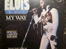 ELVIS 45 IMPORT(CANADA) RED VINYL LIMITED EDITION  MY WAY/AMERICA-1977 SEALED