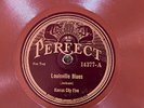Perfect 14377 Kansas City Five LOUISVILLE BLUES 78 rpm 1925 Jazz EE-