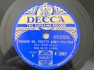 78 RPM Ambrose Blue Lyres 