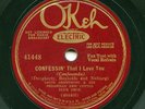 HEAR - Rare Pre-War Jazz 78 - Louis Armstrong - Confessin' That I Love You- OKeh