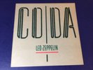LED ZEPPELIN coda SWAN SONG 1982 Original   (LP) Nm / (JACKET) Ex+   EMBOSSED