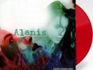 ALANIS MORISSETTE JAGGED LITTLE PILL LP RED VINYL