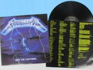 METALLICA Ride The Lightning 1984 LP SRC With Pic/Lyric Inner NEAR MINT  a2603