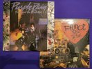 PRINCE - Purple Rain + Sign O The Times black vinyl LP & poster unplayed repress