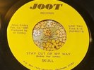 Unknown Hard Rock Metal Private 45 Skull Ain't A-Shame / Stay Out JOOT EX HEAR