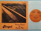 RARE PRIVATE MINIMAL SYNTH 45 Angel Drivin Down/ Up TEDDY BEAR 001 1982