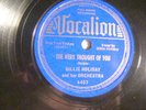 78 : VOCALION  4457-BILLIE HOLIDAY-I CAN'T GET STARTED/ THER VERY THOUGHT OF-E+