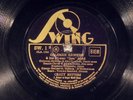 78 RPM - Coleman Hawkins All-Star Jam Band (Django Reinhardt), Swing 1, EE- Jazz