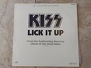 KISS LICK IT UP PROMO MERCURY PRO 229-1 1983 PROMOTIONAL EP RECORD