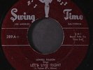 LOWELL FULSON: let's live right / best wishes SWING TIME 7